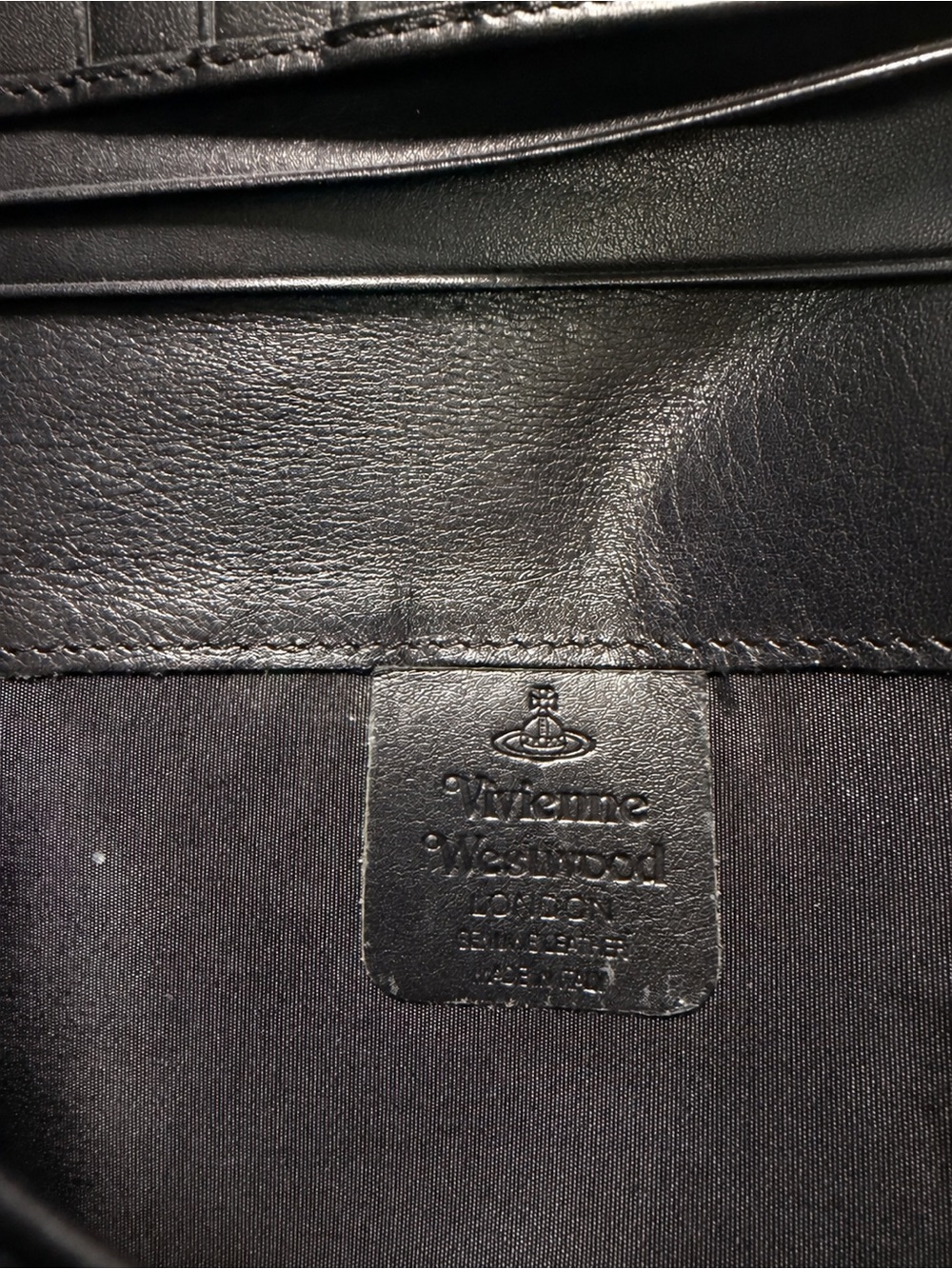 Vivienne Westwood Plaid Leather Wallet - Picture 6 of 6